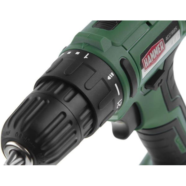 Дрель-шуруповерт Hammer ACD18BS (с 2-мя АКБ, кейс)