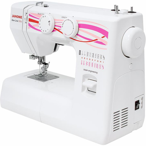 Швейная машина Janome Sew Line 500s белый