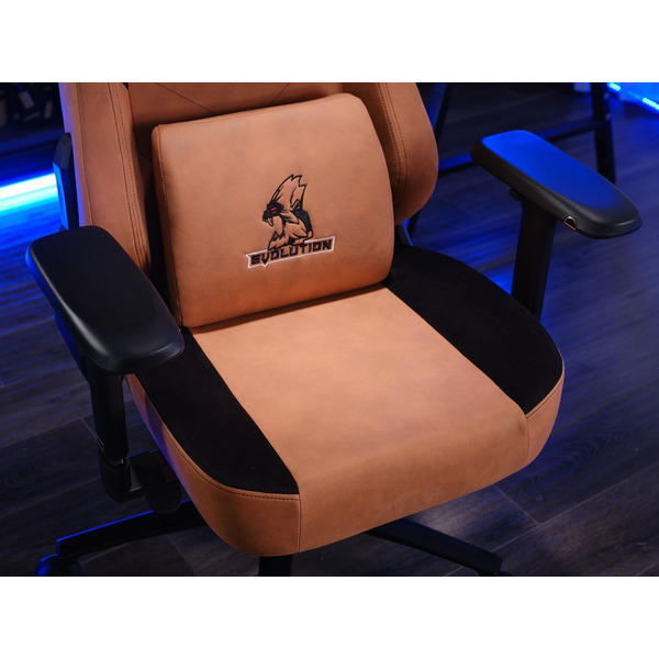 Игровое кресло Evolution Project A Fabric (коричневый)
