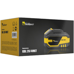 Аккумулятор Kolner KBL 20/4MKT кн20-4мкт (20В/4 Ач)
