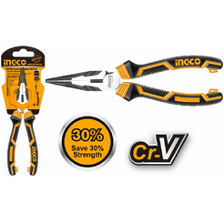 Тонкогубцы INGCO HHLNP28160