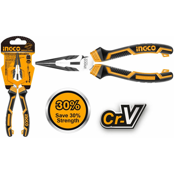 Тонкогубцы INGCO HHLNP28160