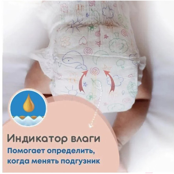 Подгузники MyKiddo Premium S до 6 кг (24 шт)