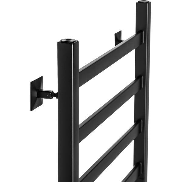 Полотенцесушитель Ростела Экспи Квадро V30 1/2" 50x60 см (черный)