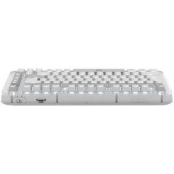 Клавиатура Logitech Alto Keys K75M 920-013300 (белый/серый, с гравировкой)
