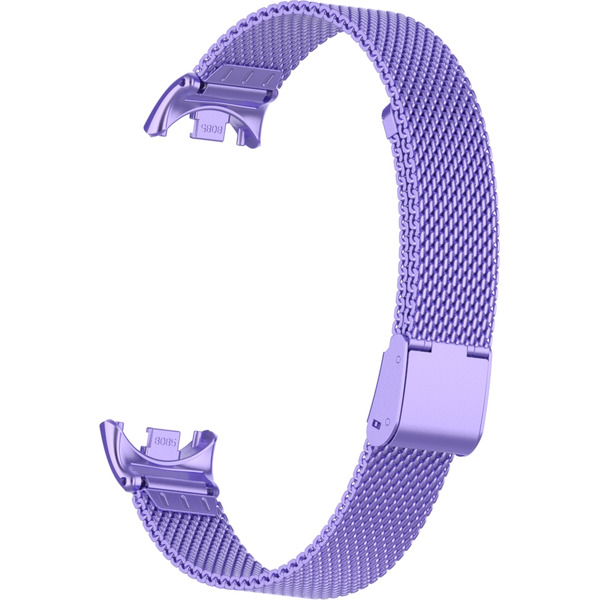 Ремешок Bingo Stainless Grid для XIAOMI Mi Band 8 (сиреневый)