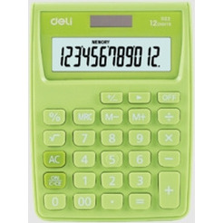 Калькулятор Deli E1238/GRN