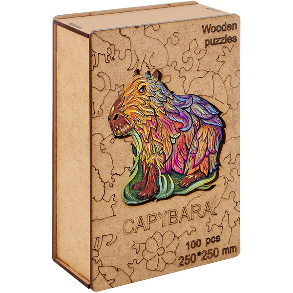 Сувенирный пазл MASTER WOOD Капибара SWPK