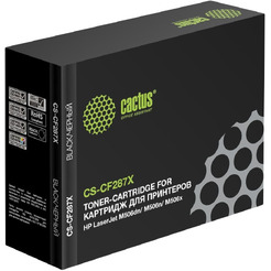 Картридж лазерный Cactus CS-CF287X CF287X черный (18000стр.) для HP LJ M506dn/ M506n/ M506x