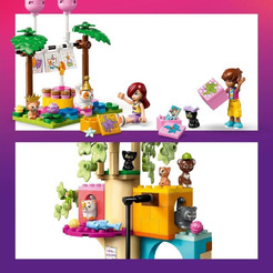 Конструктор Lego Friends Кошачий день рождения и домик на дереве 42666