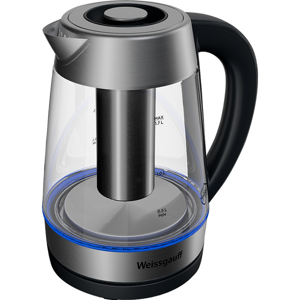 Электрочайник Weissgauff WK 1711 EcoGlass Filter TempControl