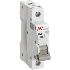 Выключатель автоматический EKF Averes AV-6 1P 20A (C) 6kA