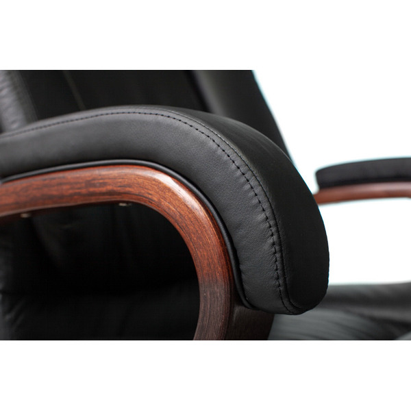 Кресло Бюрократ T-9925WALNUT (черный)