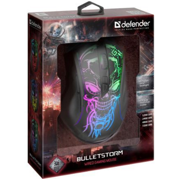 Мышь Defender Bulletstorm GM-928 (52928)