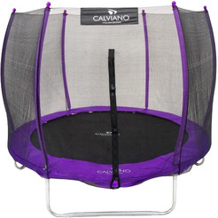 Батут Calviano 252 см - 8ft OUTSIDE master purple