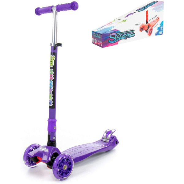 Самокат Полесье 0072C 94445 (фиолетовый)