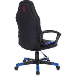 Кресло геймерское Бюрократ Zombie 10 (черный/синий)