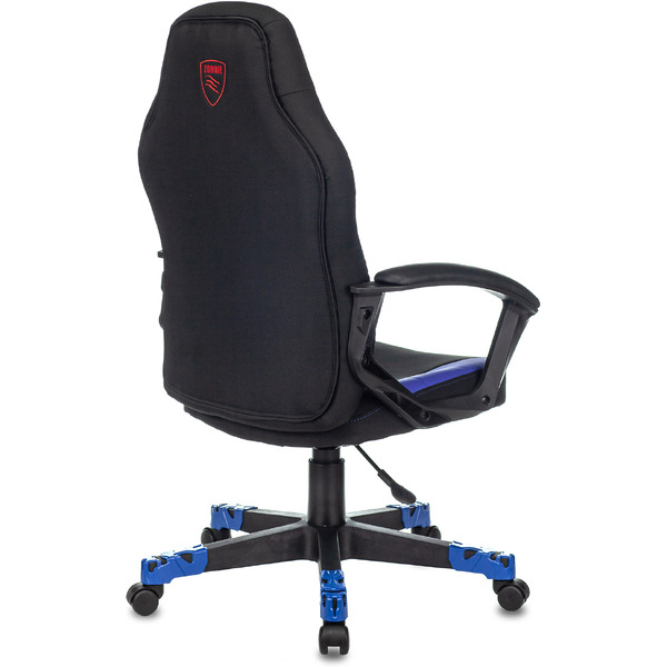 Кресло геймерское Бюрократ Zombie 10 (черный/синий)