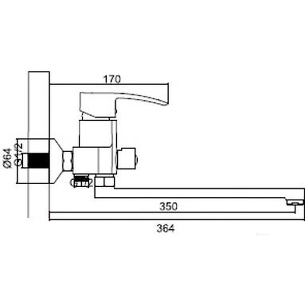 Смеситель Ledeme H43 L2243