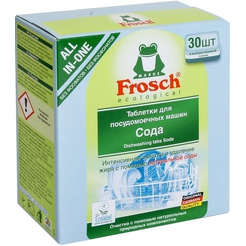 Таблетки для посудомоечной машины Frosch Сода 30 шт