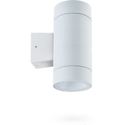 Уличный настенный светильник In Home Цилиндр-2А-GX53 2WT (белый)