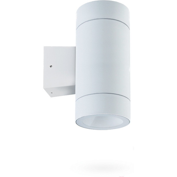 Уличный настенный светильник In Home Цилиндр-2А-GX53 2WT (белый)