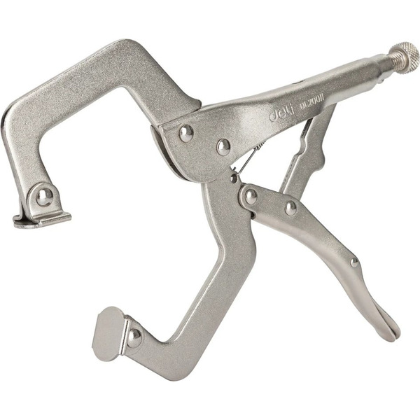 Клещи зажимные Deli EDL20011