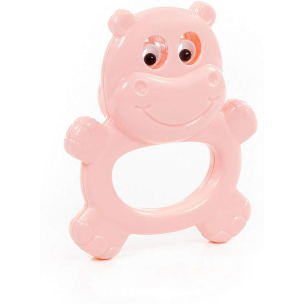 Погремушка Полесье Бегемотик 61805