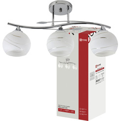 Припотолочная люстра In Home PERLA-3E27-LWC