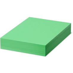 Бумага цветная BRAUBERG 115213 А4, 80 г/м2, 500 л., интенсив, зеленая