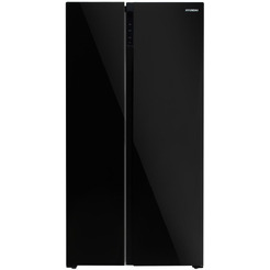 Холодильник Hyundai CS5003F (черное стекло)