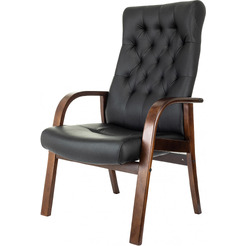 Офисный стул Бюрократ T-9928WALNUT-CF (черный)