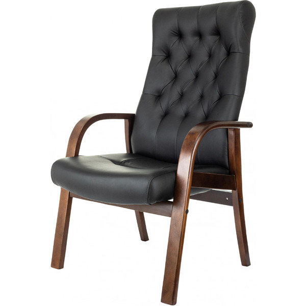 Офисный стул Бюрократ T-9928WALNUT-CF (черный)