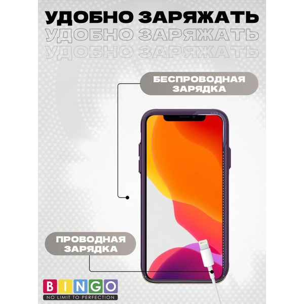Бампер Bingo Breathable Magnetic для APPLE iPhone 16 Белый