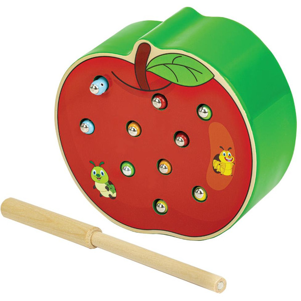 Магнитная рыбалка BRAUBERG Червяки в яблоке 665244