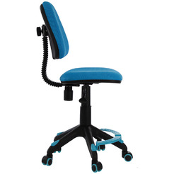 Кресло детское Бюрократ KD-4-F (голубой)