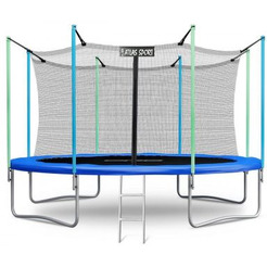 Батут пружинный ATLAS SPORT 12ft-4 INSIDE (с защитной сеткой и лестницей)