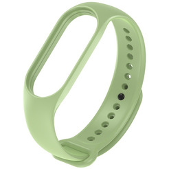 Ремешок Bingo Silicone для XIAOMI Mi Band 5/6/7 Светло-зеленый