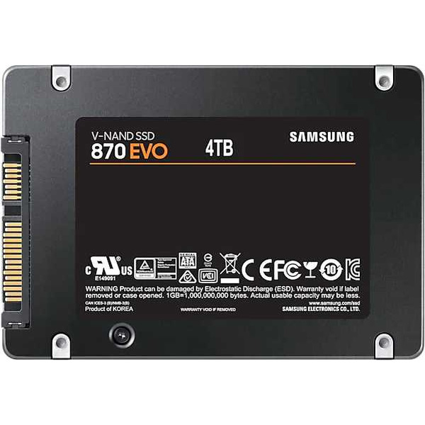 SSD Samsung 870 Evo 4TB MZ-77E4T0BW