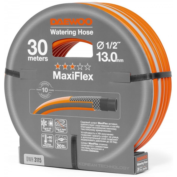 Шланг Daewoo Power MaxiFlex DWH 3115 (1/2 ", 30 м)