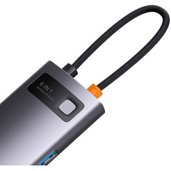 Док-станция Baseus StarJoy 6-Port Type-C Hub Adapter WKWG080013