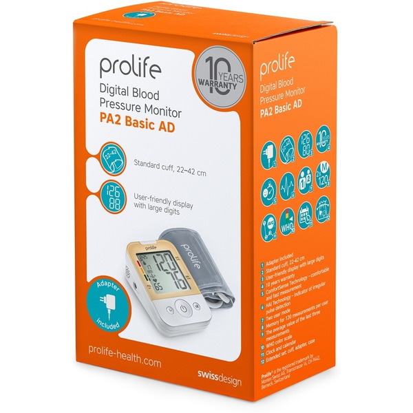 Тонометр Prolife PA2 BasicAD