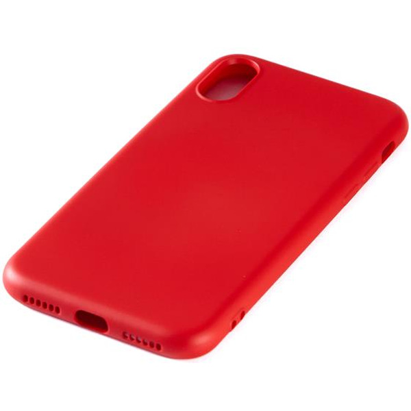 Бампер BINGO Liquid TPU для APPLE iPhone XS Max Красный