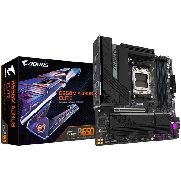 Материнская плата Gigabyte B650M Aorus Elite (rev. 1.0)