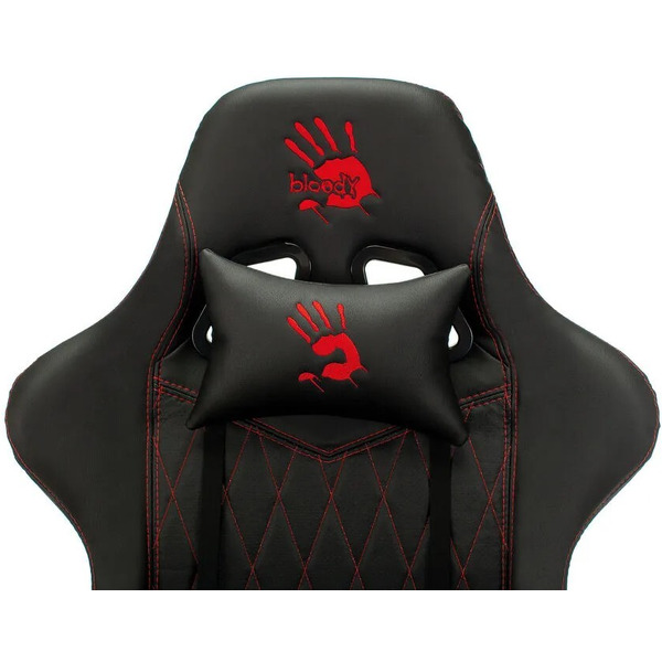 Кресло игровое A4TECH BLOODY GC-800 (черный ромбик эко.кожа)