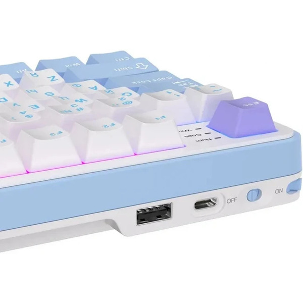Клавиатура Royal Kludge RK-S98 RGB Taro Milk (RK Cream)