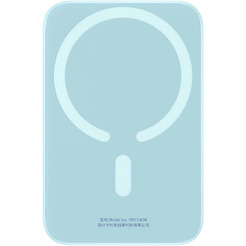 Внешний аккумулятор Baseus Magnetic Wireless PPCX020003 6000mAh (голубой)