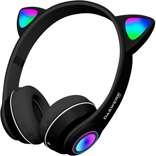 Наушники с ушками Daswerk VZV-23M (черный)