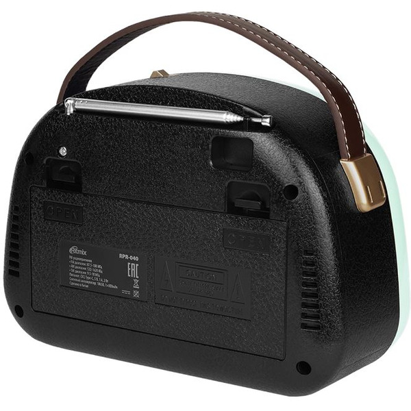 Радиоприемник Ritmix RPR-040 (мятный)