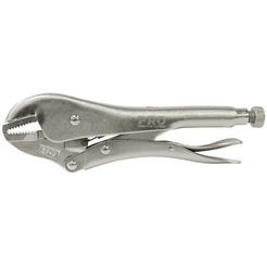 Зажим с фиксатором Pro Startul PRO-6054-01 180мм прямые губки